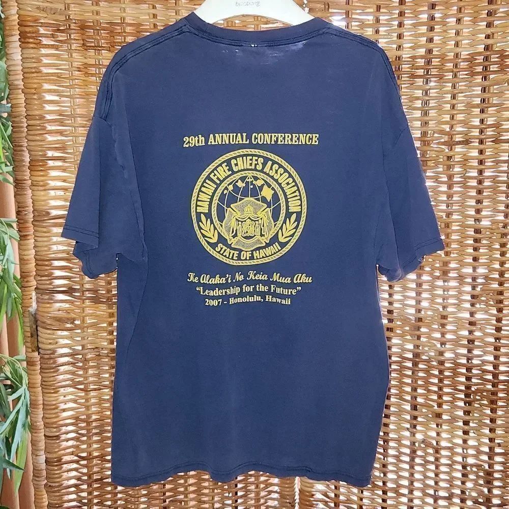 Hawaii Fire Chiefs Assoc. 29th Annual Conference T-shirt XL